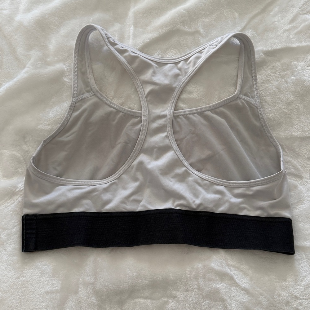 Victoria Sport White and Black Sports Bra - Picture 6 of 6